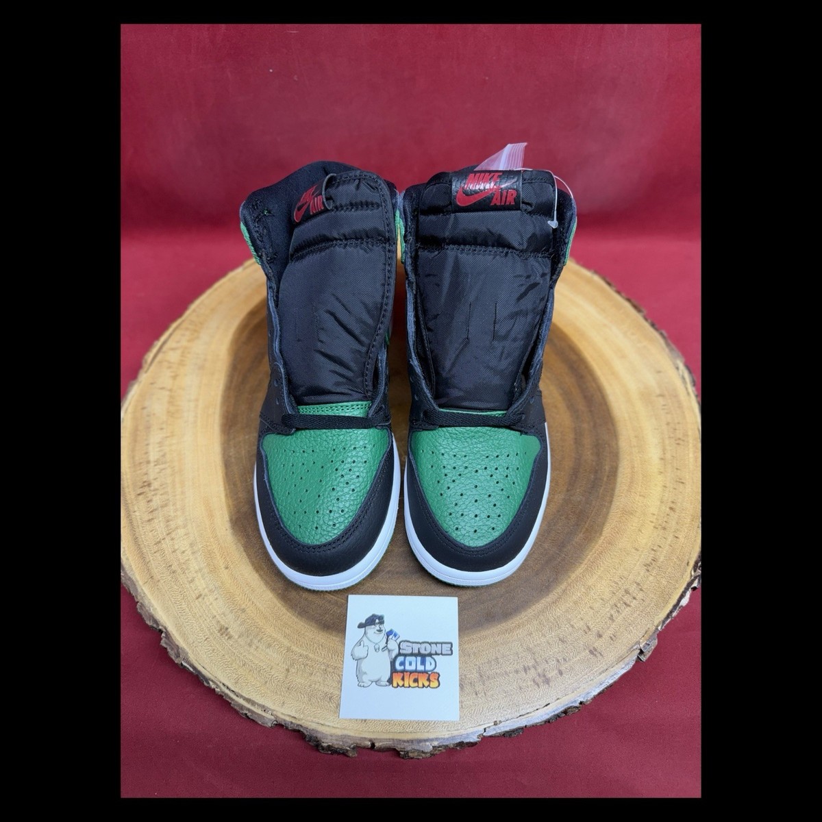 Nike Air Jordan 1 Retro High Pine Green 2.0 575441-030 Mismatch