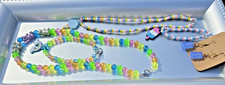 5 PIECES Candyland Girls Costume Jewelry Set. 2 bracelets 2 necklaces 1 earring