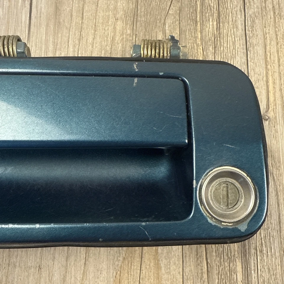 Manija de puerta exterior izquierda del conductor Honda Accord 1986-1989 turquesa fabricante de equipos originales Foto 3 de 4