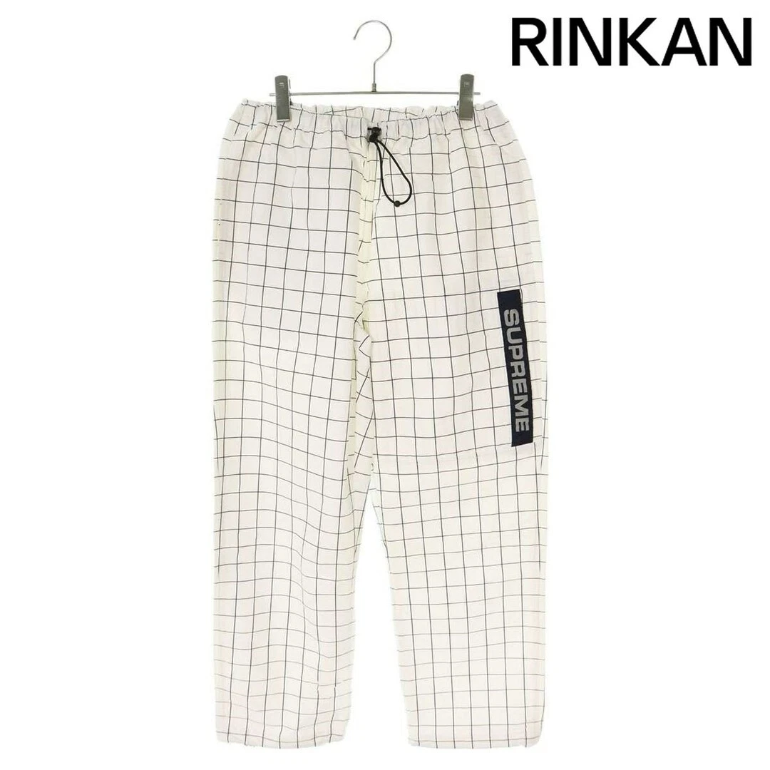 Pantalon long à carreaux en nylon lourd Supreme 19AW homme M d'occasion 294ffc58884a458c76893