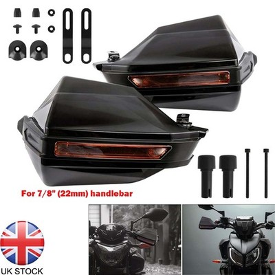 2x 22mm 7/8'' Universal Handprotektoren Handprotektoren Protektoren Motorrad Motorbike UK