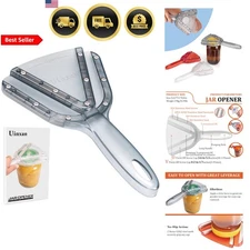 Jar Opener for Seniors Arthritis Easy Twist Bottle Caps Unique Kitchen Gadget...