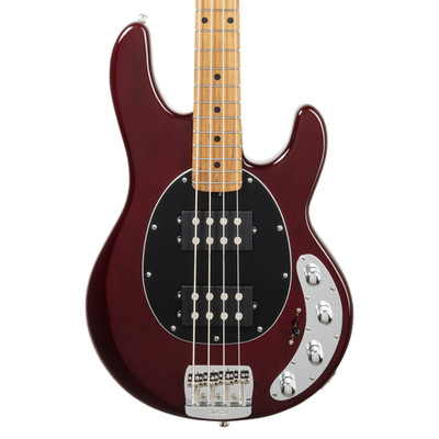 Ernie Ball Music Man StingRay Special HH Bass - Translucent Oxblood - Open Box