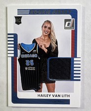 2025 WNBA Donruss Rookie Jersey Series Hailey Van Lith Chicago Sky RC