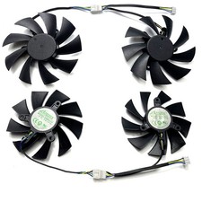 New Cooling Fan for ZOTAC GTX1660ti 1660SUPER RTX2060 AMP Graphics Card Fan Logo