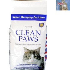 Clean Paws Microgranule 5 Kg Super Clumping Ultra Cat Litter - Odour Control 2.40 per kilo