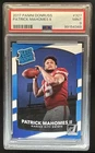2017 Panini Donruss Patrick Mahomes II RC Rated #327 Chiefs PSA 9 Rookie