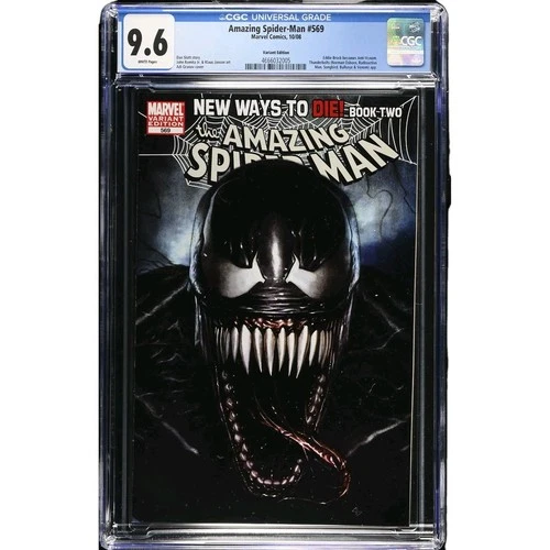 Amazing Spider-Man #569 CGC 9.6 1st Appearance Anti-Venom 300 Marvel Comics 2008