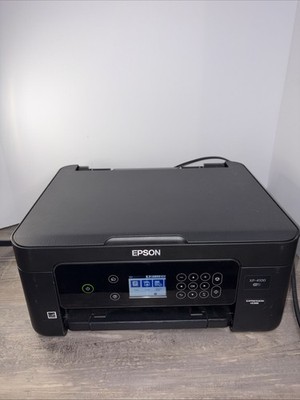 Epson Expression Home XP-4100 All-in-One Inkjet Printer Wireless Tested & Workin