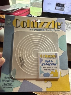 Provo Craft Coluzzle Cutting System Template - Circle Shape NEW Made USA 44-4001