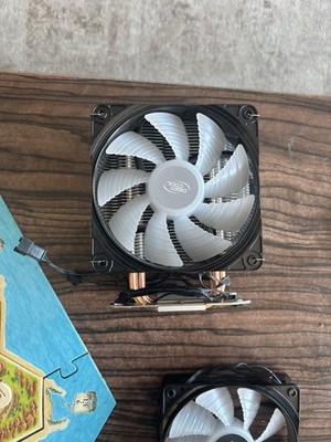 Deepcool CPU Cooler And 3 120mm Fans