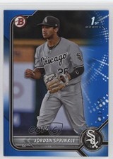 2022 Bowman Draft Blue 131/150 Jordan Sprinkle #BD-183 fm0
