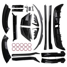 Full Body Kit For Tesla Model 3 24-25rear Diffuserskirtsfront Lipspoiler