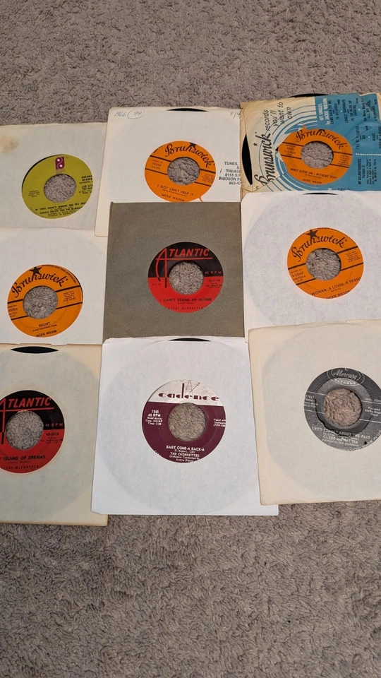48 Soul R&B 45 RPMs 7" Jackie Wilson Clyde McPhatter Sam Cooke Impressions Foto 3 de 4
