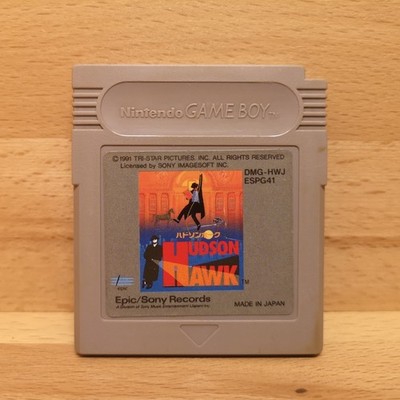 Game Boy Spiele Games HUDSON HAWK Nintendo Japan NTSC-J Gameboy Sammlung