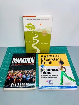 Absolute Beginner's Guide Half-Marathon Training Running The Rift Lot of 3 Books
