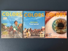 COLORS Magazine #10 #11 #13 Benetton Tibor Kalman Early Issues Bundle