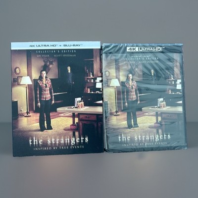 The Strangers (4K, Blu-ray, 2024) Shout! Collector's Unrated Edition + Slipcover