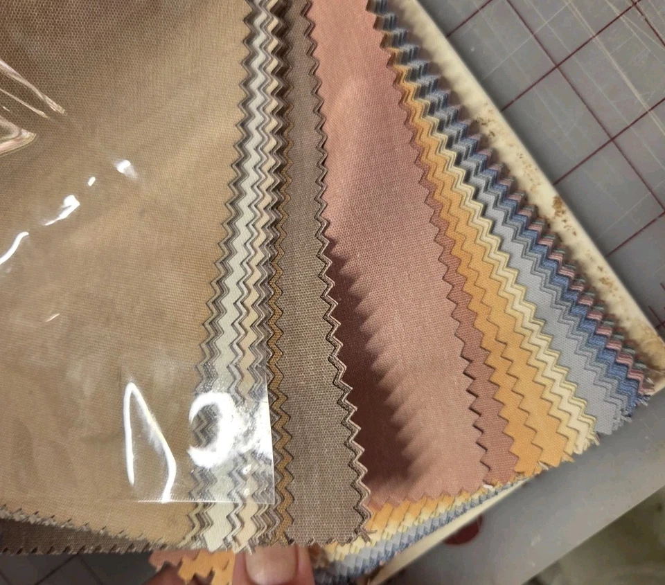 Meyer Softnite Plus Drapery Fabric Sample Book  Solids 4" X 11" - Image 4 of 4