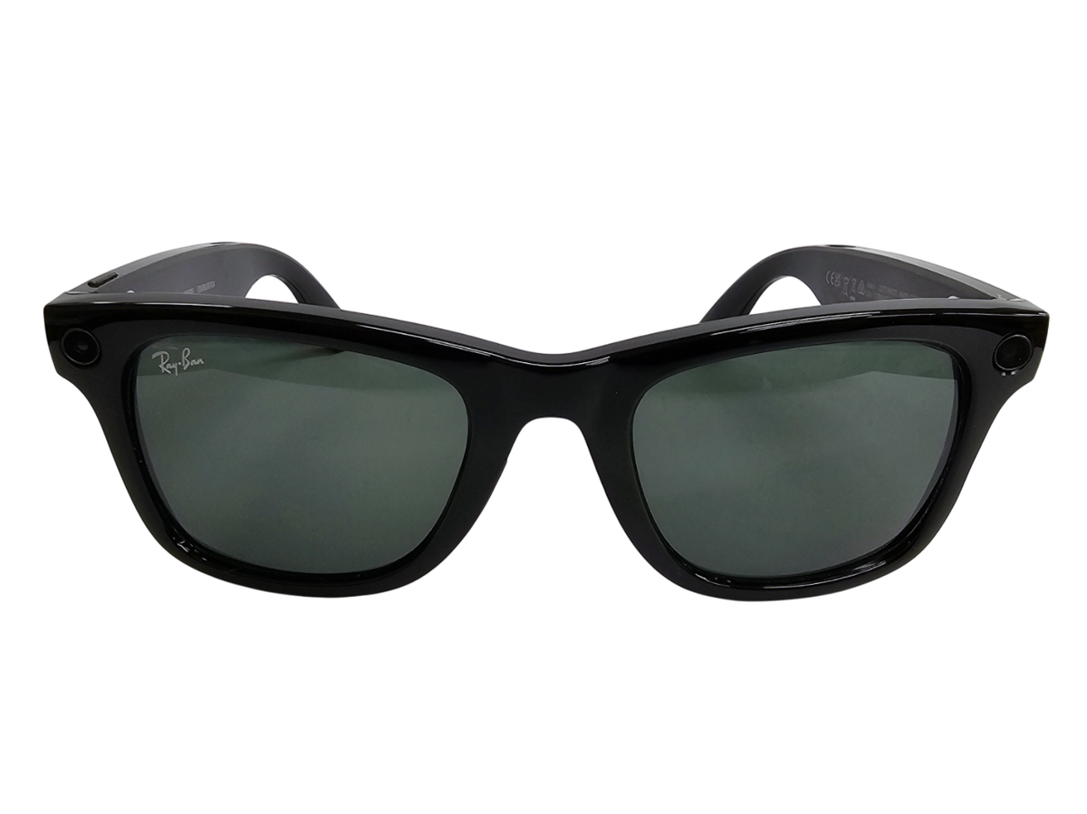 RAY-BAN Meta Wayfarer Shiny Black AI Smart Glasses RW4008 601/71