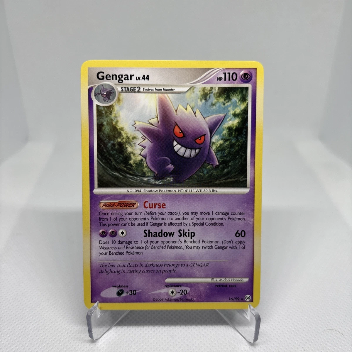 Gengar Pokémon TCG Arceus Rare Individual Collectible Card Game
