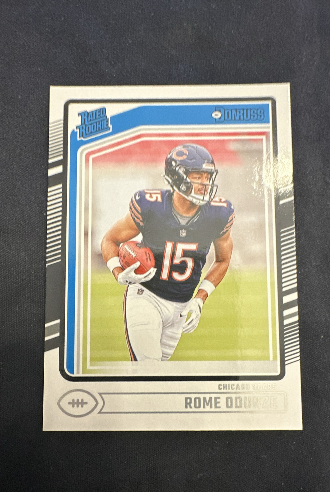2024 Panini Donruss - Rated Rookie Rome Odunze #309 (RC)