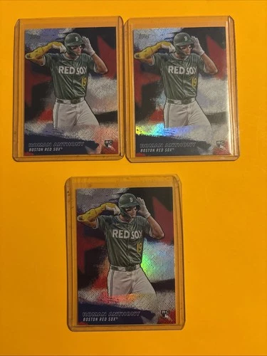 (3) ROMAN ANTHONY Rookie Card RC 2026 Topps Stars of MLB SMLB-25 Boston Red Sox