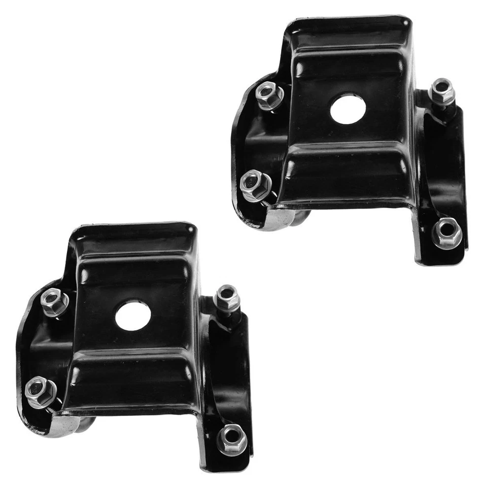 Juego de pares de placas de anclaje de resorte de hoja superior trasera izquierda y derecha para 85-95 Astro Safari Foto 3 de 4