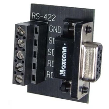 EZ-COMCON4, 9-pin female D-sub connectors with terminal blocks MFGD