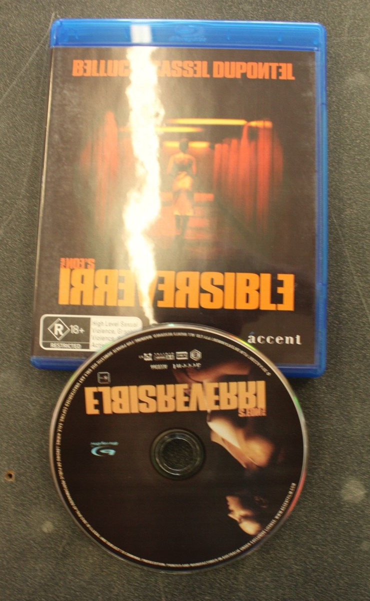 Irreversible (Blu-ray) Monica Bellucci Vincent Cassel Gaspar Noe