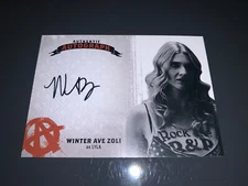 Sons Of Anarchy Seasons 4&5 Autograph Card Of Winter Ave Zoli As Lyla. WZ