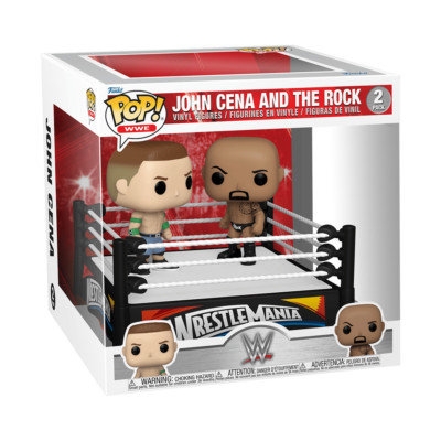 Funko Pop! Moments: WWE - John Cena and The Rock - 2 Pack 