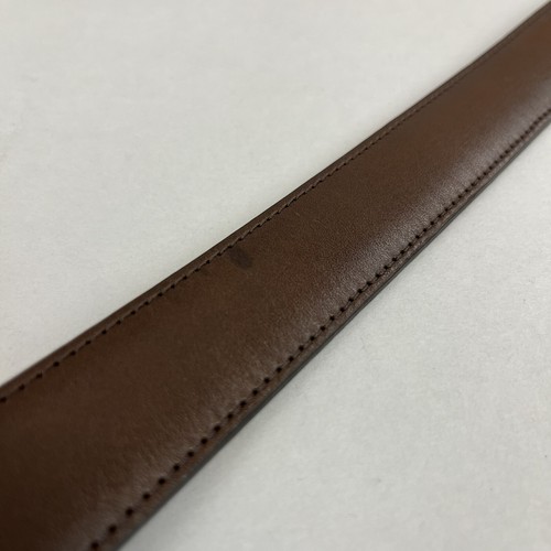 Rochester Made USA Brown Leather Formal Dress Belt Size 42 48" Long Length - Picture 10 of 16