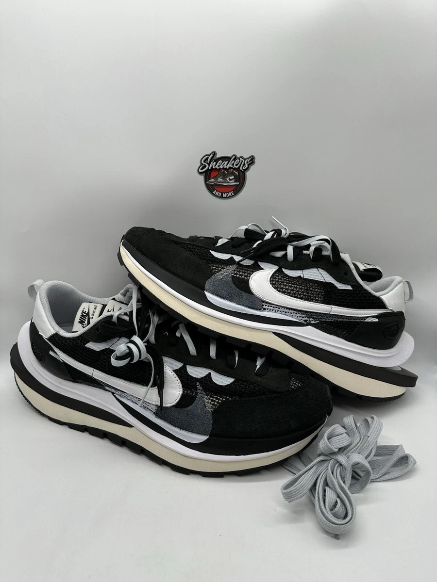 Nike sacai x VaporWaffle Black White for Sale | Authenticity