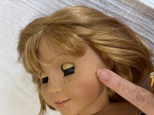 American Girl 18" Doll NELLIE Samantha's Friend Victorian Era Irish Blue Eyes - Picture 2 of 8