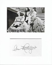 Ann Rutherford gone with the wind genuine authentic signed autograph UACC RD COA