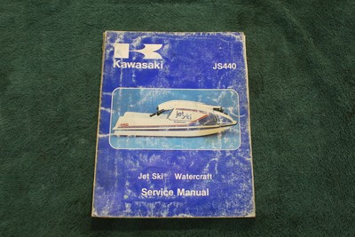 1980 KAWASAKI JET SKI 440 JS440 OEM SERVICE MANUAL BOOK | eBay