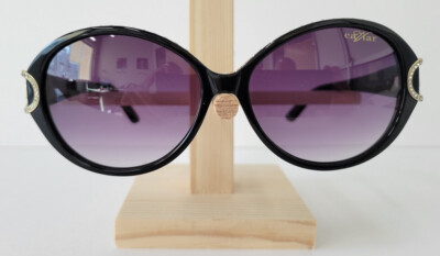 Caviar 2621 Sunglasses Women's Black Gold C24 Authentic New