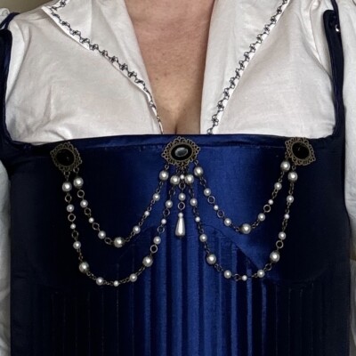 The Eleanor - Renaissance Tudor Style Bodice Jewelry