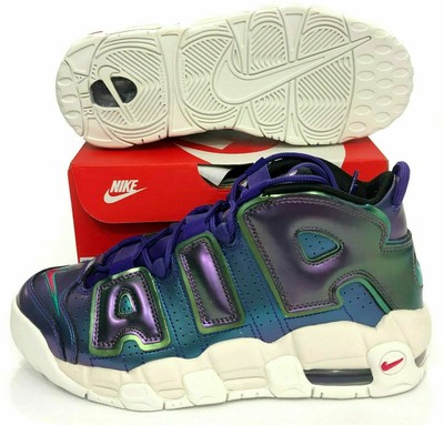 Nike Air More Uptempo SE (GS) Court Purple Green (922845 500) Sz 