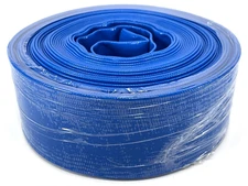 Heavy Duty Lay Flat Hose - For Swimming Pools - Reinforced - 2" x 50' - 90 psi