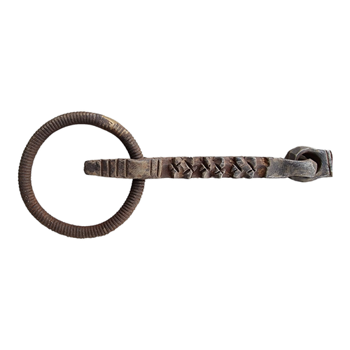 1900's Old Vintage Antique Iron Beautiful Design Engraved Royal Horse Bridle Bit - Picture 5 of 12