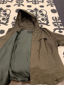 prada mens rain jacket