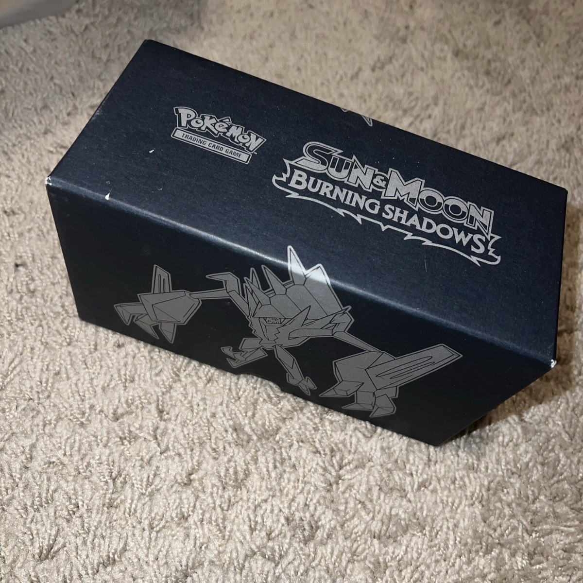 2D Pokemon TCG: Sun & Moon- Burning Shadows Elite Trainer Box ETB Empty No  Cards