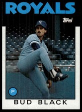 1986 Topps #697 Bud Black
