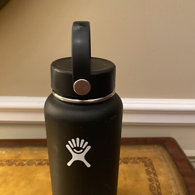 Hydro Flask 32 oz Wide Mouth Black Water Hydration Stainless