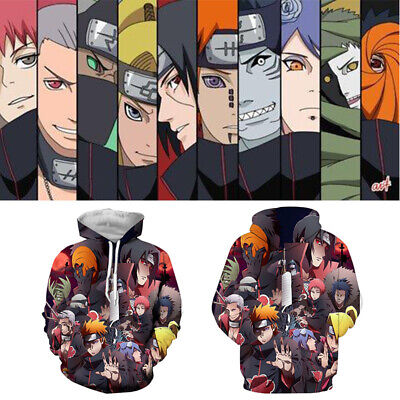 Itachi Akatsuki Jutsu It Naruto Shippuden Embroidered Sweatshirt - AnimeBape