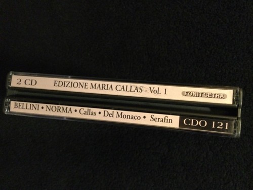 Edizione MARIA CALLAS - Fonit Cetra Vol. 1 (1997): Bellini NORMA (1955) 2 CD Set - Afbeelding 7 van 9
