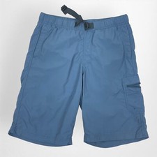 Columbia Men's Small 11" Inseam Nylon Lined Swim Cargo Shorts Omni-Shade