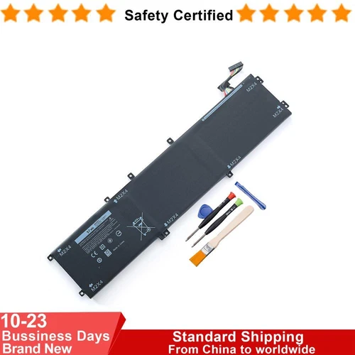 6GTPY 97WH Battery For Dell XPS 15 9570 9560 7590 Vostro 7500 Precsion 5530 5520